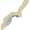 Ekena Millwork 4 1/2"H x 4 1/2"P x 6 3/8"F x 94 1/2"L, (1 3/8" Repeat) Dentil Crown Moulding MLD04X04X06DE - alternate 4